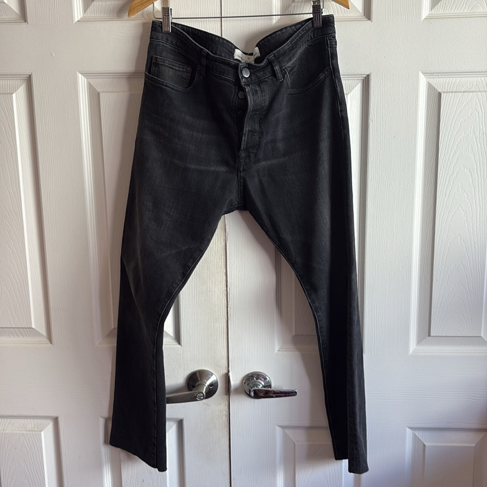 Golden Goose Italy Dark Gray Denim Jeans - Picture 3 of 15